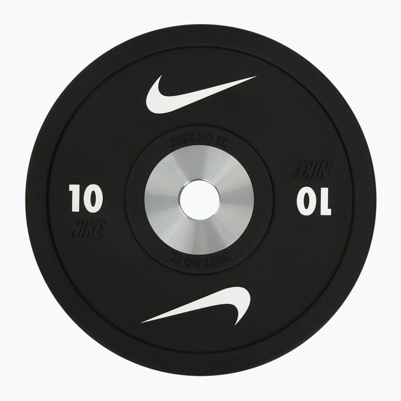 Obciążenie bumperowe Nike Strength Pro Urethane Bumper Plates 10 kg black 2