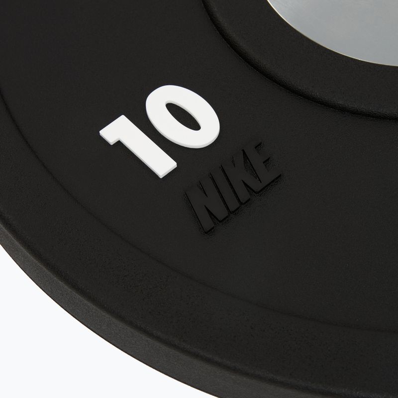 Obciążenie bumperowe Nike Strength Pro Urethane Bumper Plates 10 kg black 3