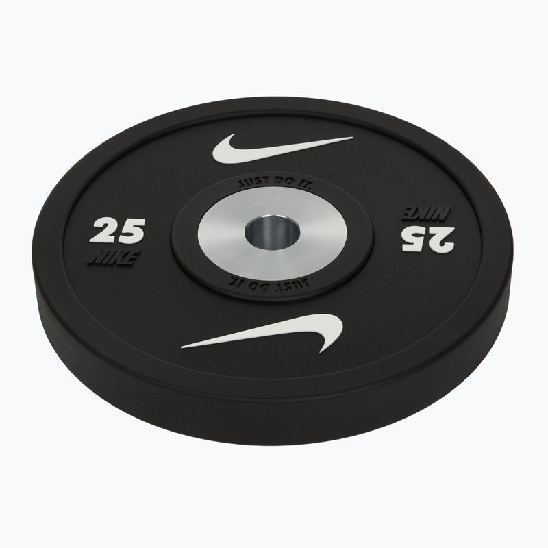 Obciążenie bumperowe Nike Strength Pro Urethane Bumper Plates 25 kg black
