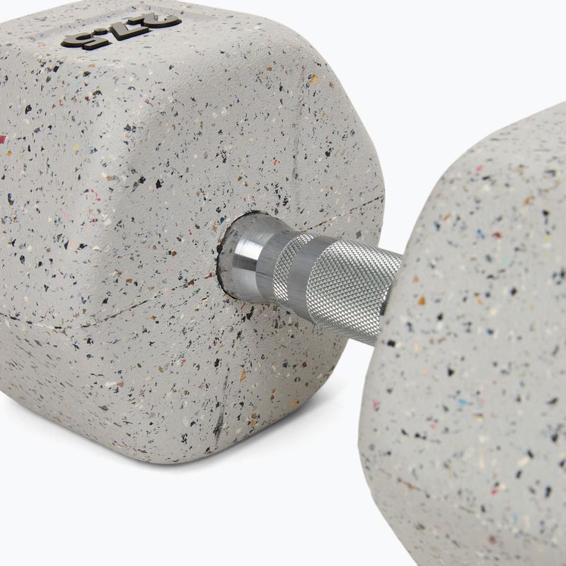 Hantel ogumowany Nike Strength Grind Dumbbell 27,5 kg wolf grey 4