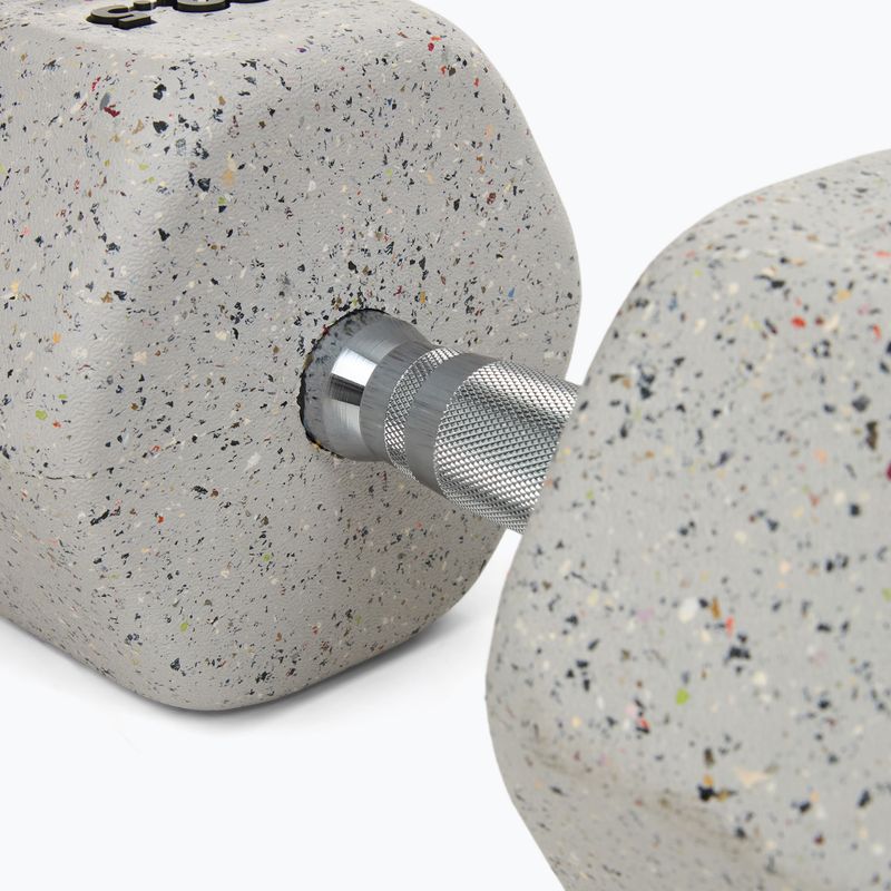 Hantel ogumowany Nike Strength Grind Dumbbell 32,5 kg wolf grey 4
