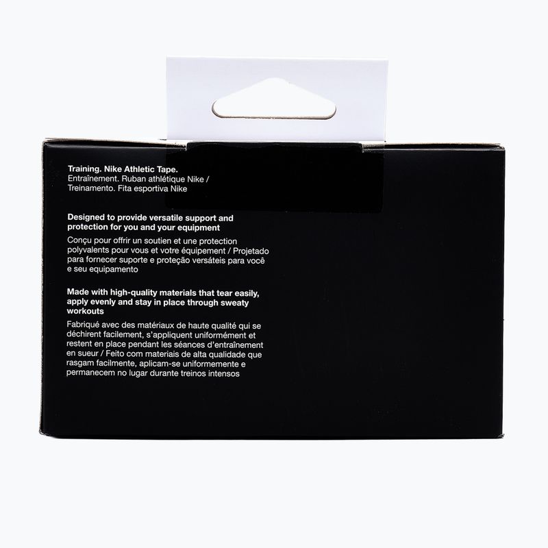 Bandaż elastyczny kohezyjny Nike Strenght Athletic Tape 4 szt. white/grey 3
