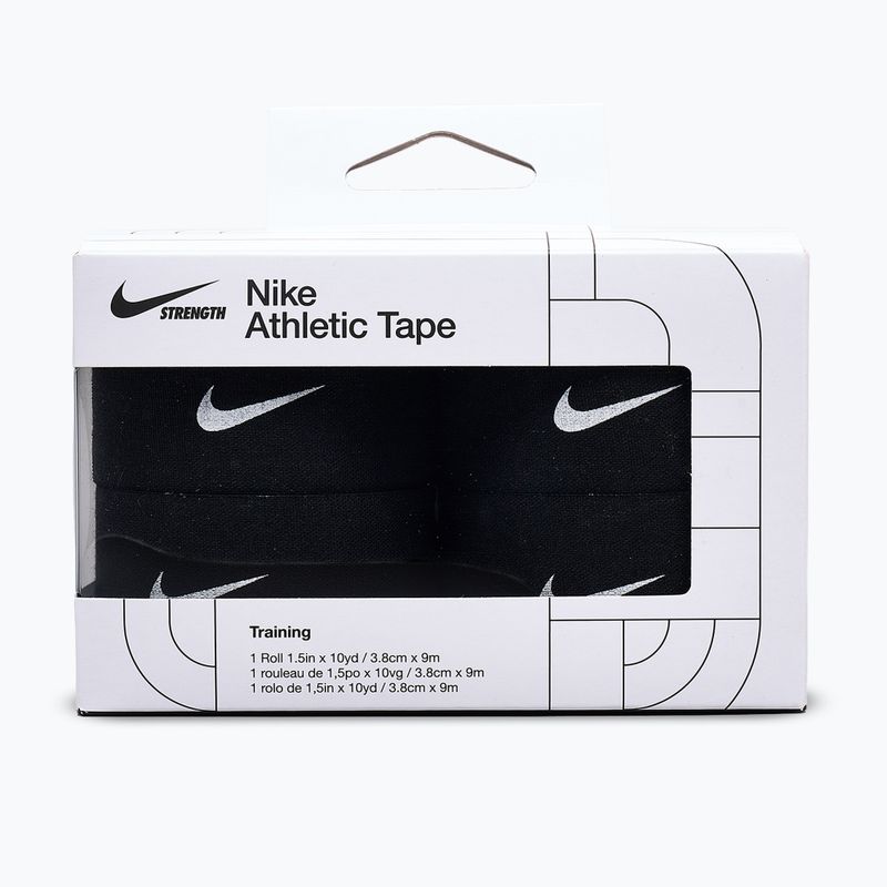 Bandaż elastyczny kohezyjny Nike Strenght Athletic Tape 4 szt. black/white