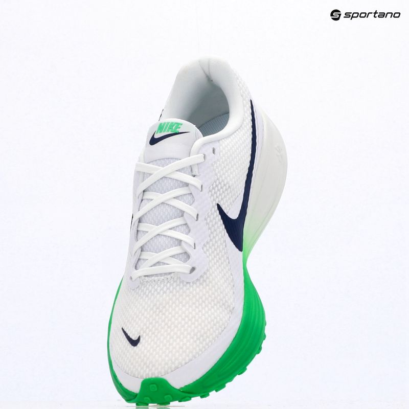 Buty do biegania męskie Nike Revolution 8 white/green spark/midnight navy 9