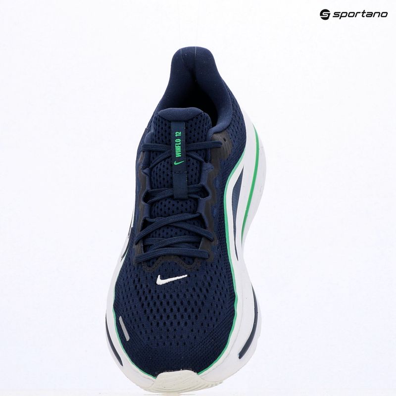Buty do biegania męskie Nike Winflo 12 midnight navy/green spark/summit white 9