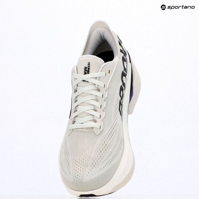 Buty do biegania męskie Brooks Hyperion Max 4 grey/black/purple hebe 9