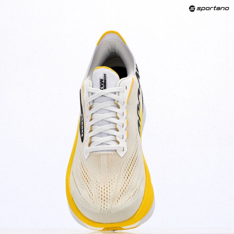 Buty do biegania męskie Brooks Hyperion Max 4 white/cyber yellow/black 9
