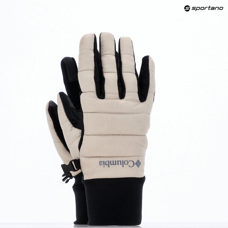 Rękawiczki trekkingowe damskie Columbia Powder Lite II dark stone 4