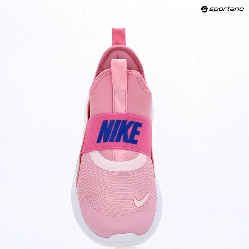 Buty dziecięce Nike Flex Runner 4 pink rise/playful pink/racer blue 9