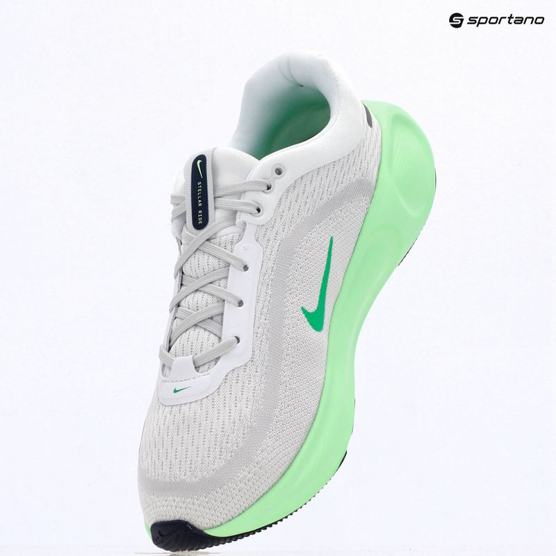 Buty do biegania Nike Stellar Ride white/photon dust/illusion green 9