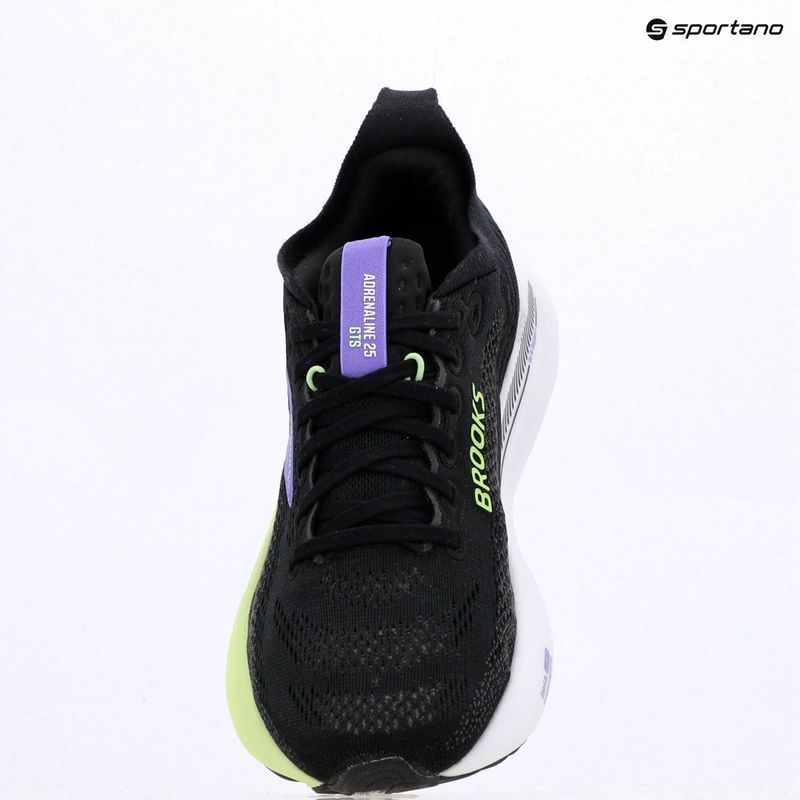 Buty do biegania damskie Brooks Adrenaline GTS 25 black/blackened pearl/purple 9