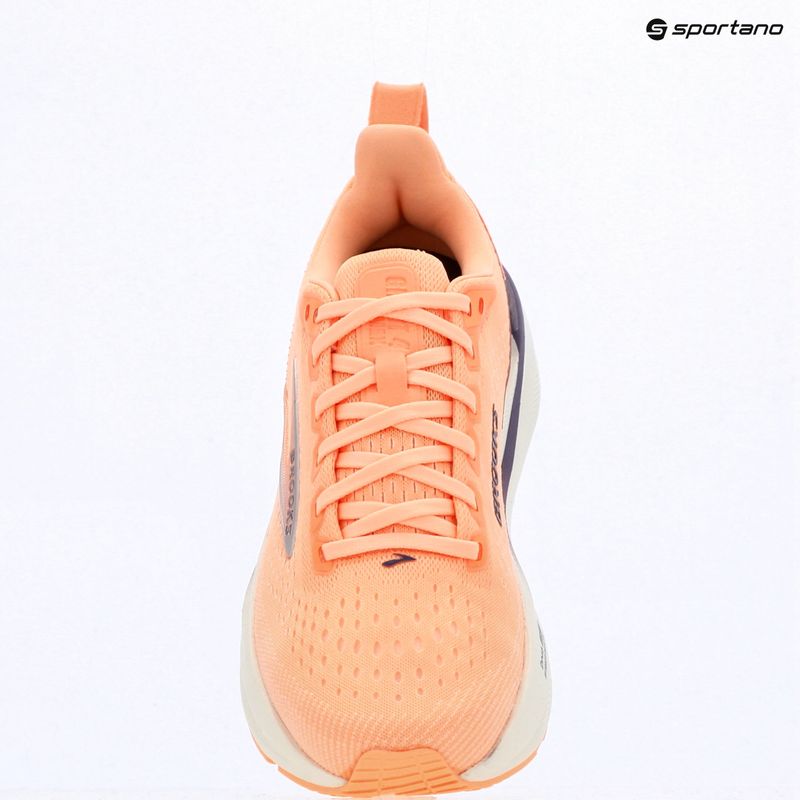 Buty do biegania damskie Brooks Ghost Max 4 cyber peach/grape/bluewash 9