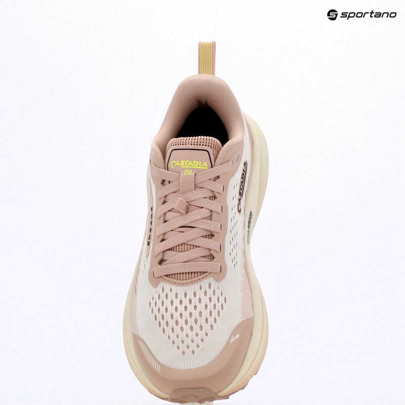 Buty do biegania damskie Brooks Cascadia 20 arctic wolf/rose/nightlife 9
