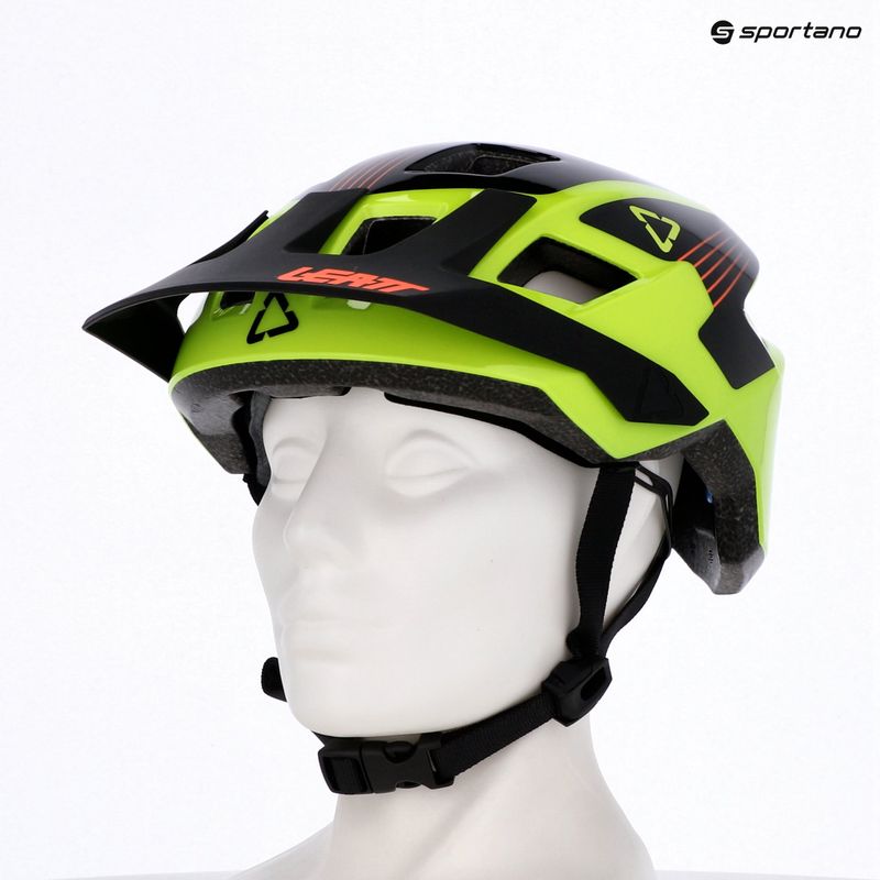 Kask rowerowy dziecięcy Leatt MTB AllMtn 1.0 V22 Jr lime 7