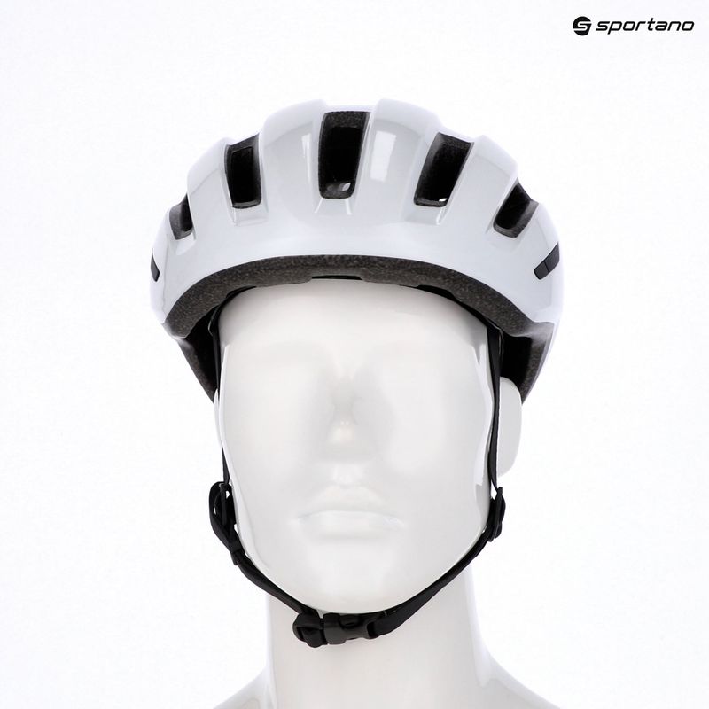 Kask rowerowy MET Miles white glossy 5