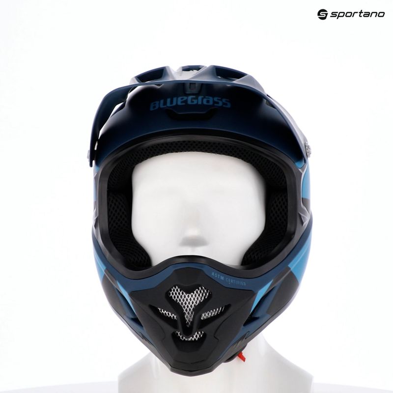 Kask rowerowy Bluegrass Intox blue matt 6