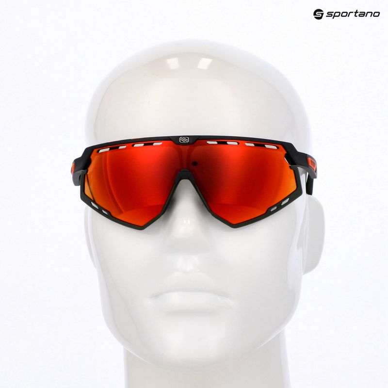 Okulary przeciwsłoneczne Rudy Project Defender black matte/olive orange/multilaser orange 8