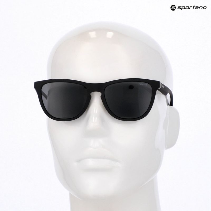 Okulary przeciwsłoneczne Polaroid PLD 2133/S black grey/grey polarized 7