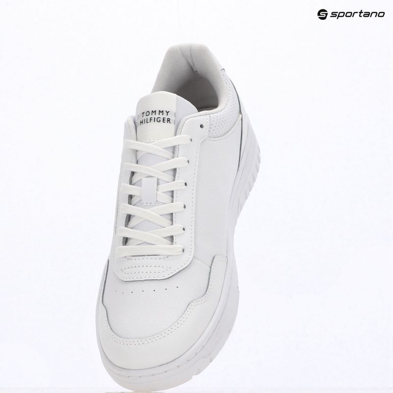 Buty męskie Tommy Hilfiger Basket Core Leather white 9