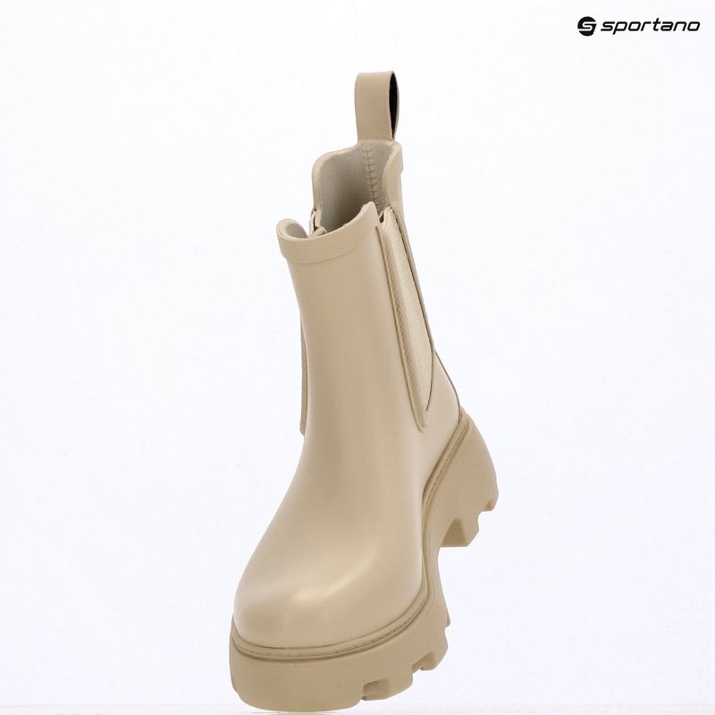 Kalosze damskie Tommy Hilfiger Rubber Flag Cleated classic beige 9