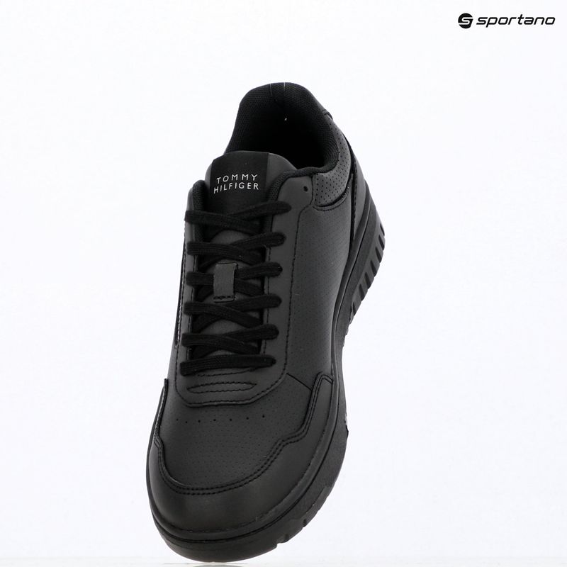 Buty męskie Tommy Hilfiger Basket Core Leather black 9