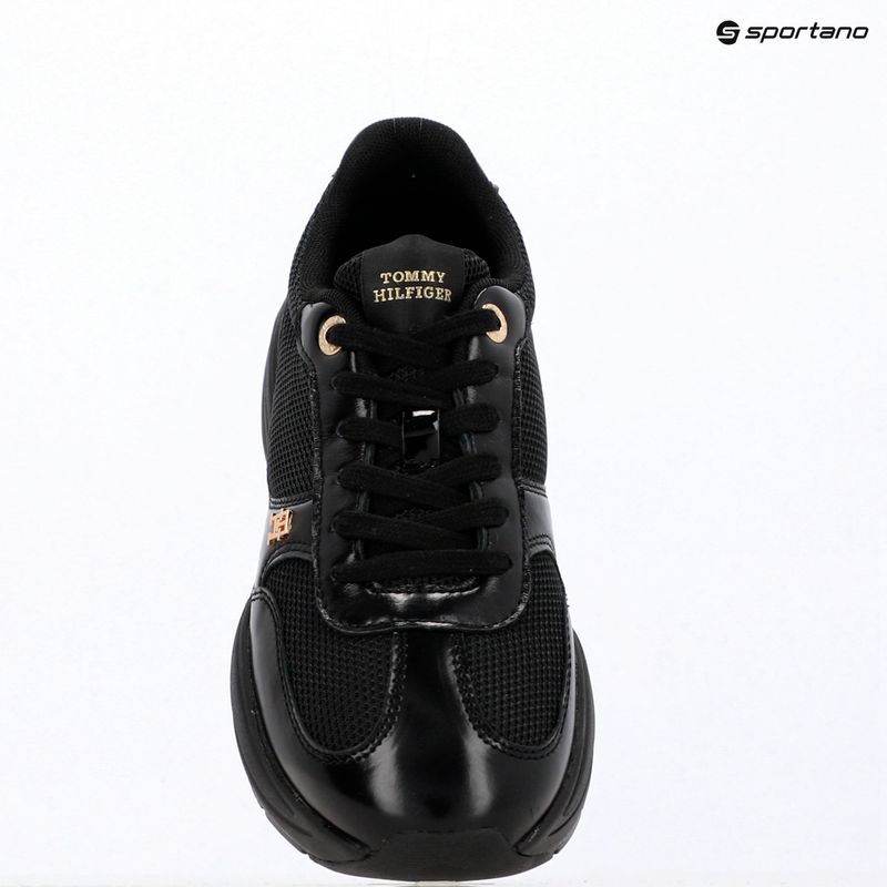 Buty damskie Tommy Hilfiger ModernRunner Shiny Leather black 9