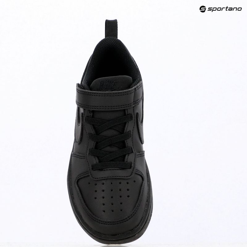 Buty dziecięce Nike Court Borough Low Recraft black/black/black 5