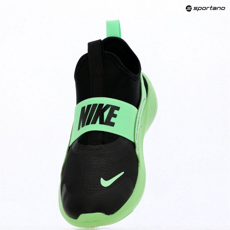 Buty dziecięce Nike Flex Runner 4 black/illusion green/black 7