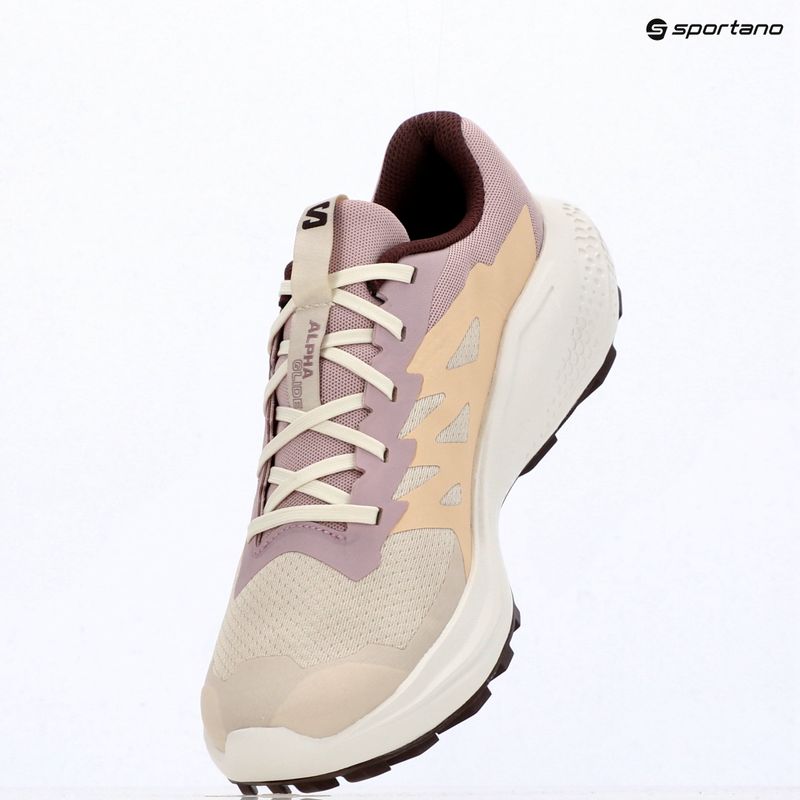 Buty do biegania damskie Salomon Alphaglide tapioca/dawn pink 9