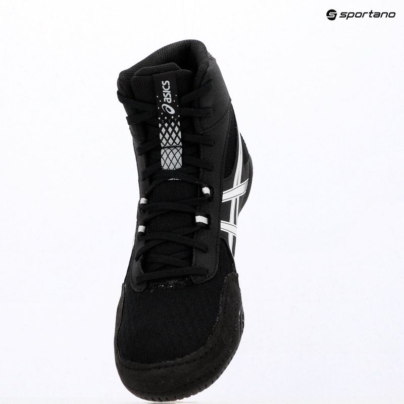 Buty zapaśnicze ASICS Matcontrol 4 black/white 9