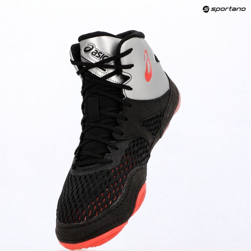 Buty zapaśnicze ASICS Split Elite black/red snapper 9