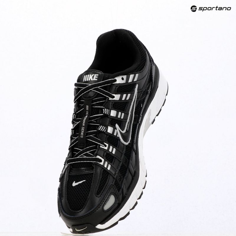 Buty męskie Nike P-6000 black/white/metallic silver/black 7
