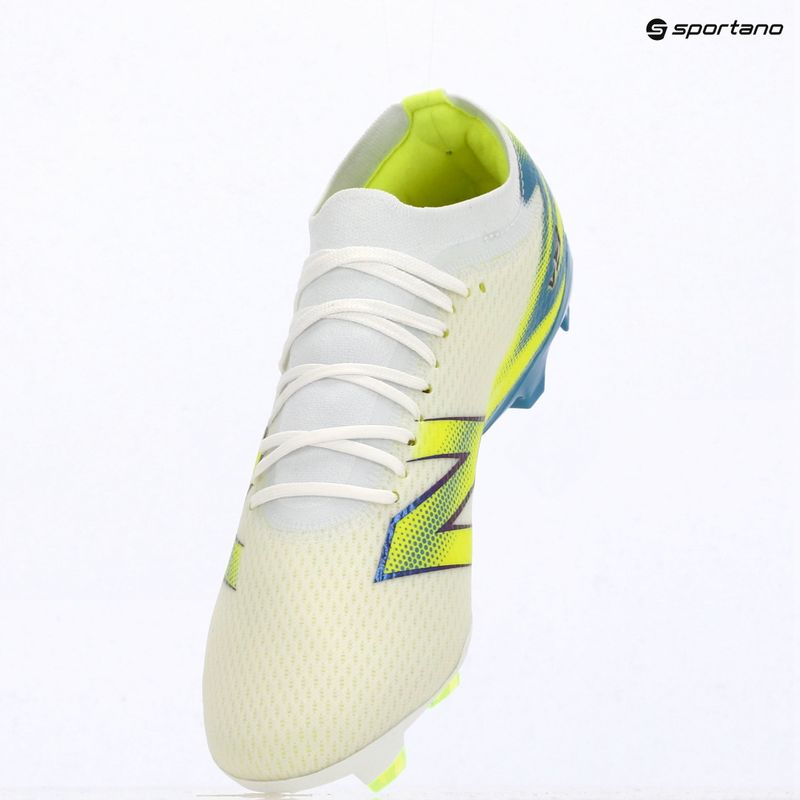 Buty piłkarskie New Balance Furon Team V9 FG white/alkaline green 6