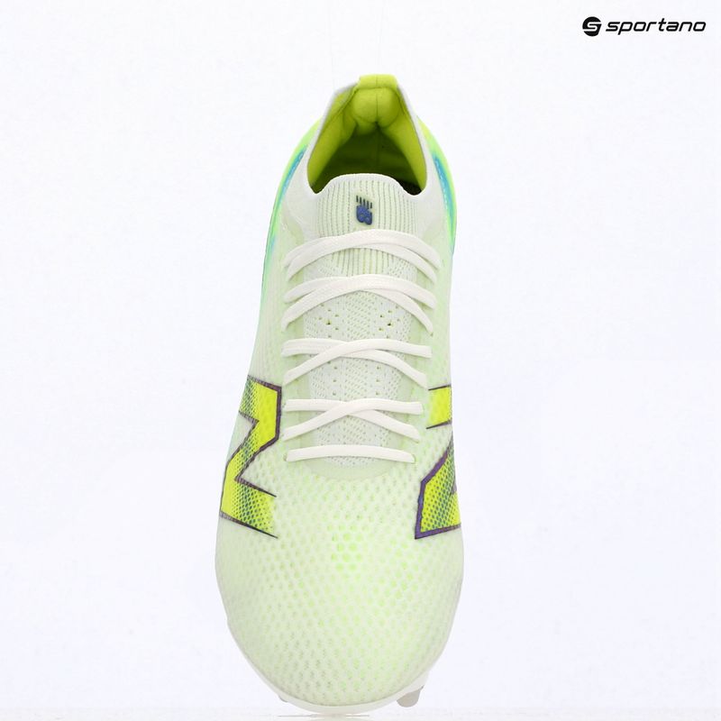 Buty piłkarskie New Balance Furon Elite V9 SG white/alkaline green 7