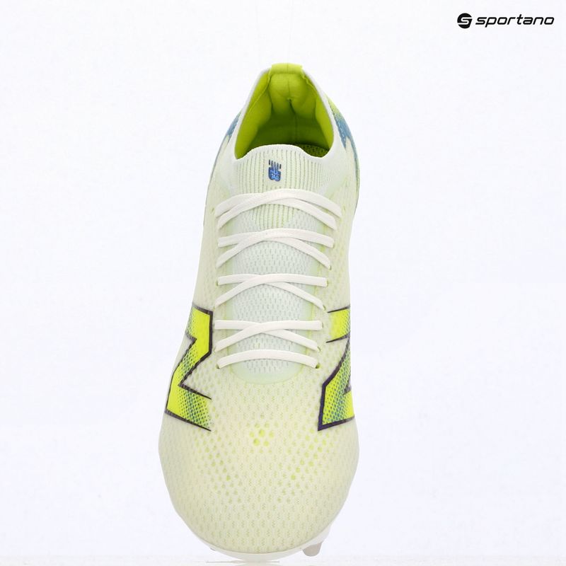 Buty piłkarskie New Balance Furon Pro V9 SG white/alkaline green 15