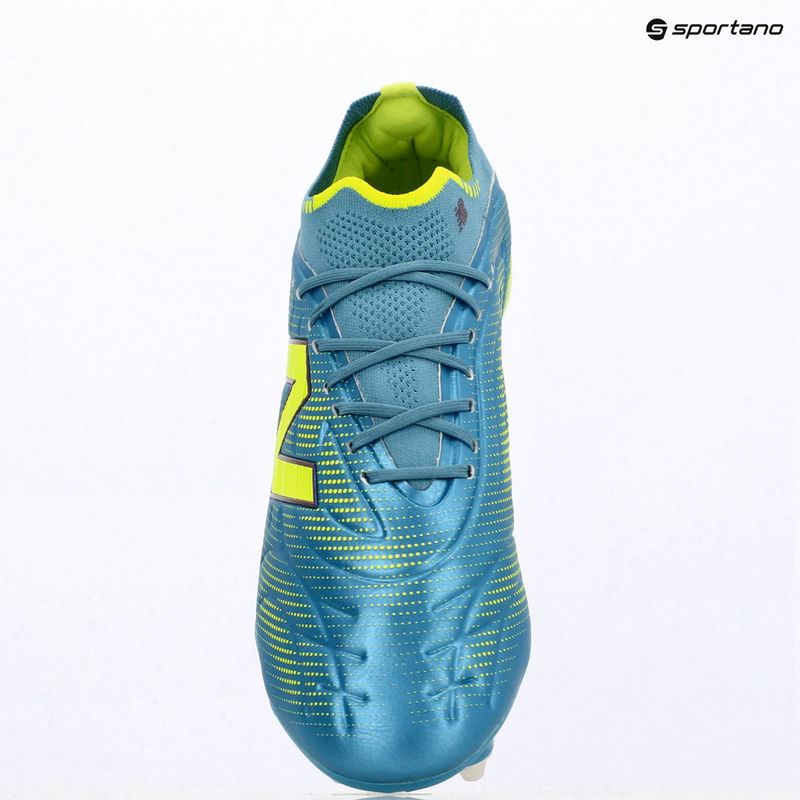 Buty piłkarskie New Balance Tekela Elite Low V5 SG metallic blue/alkaline green/team navy 6
