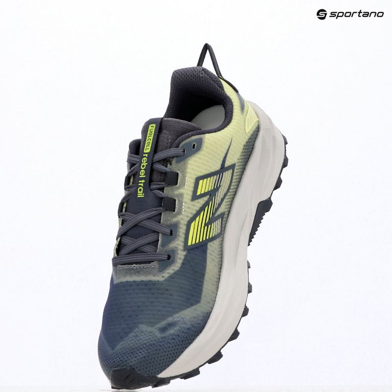 Buty do biegania męskie New Balance Rebel Trail V1 arctic grey/alkaline green 7