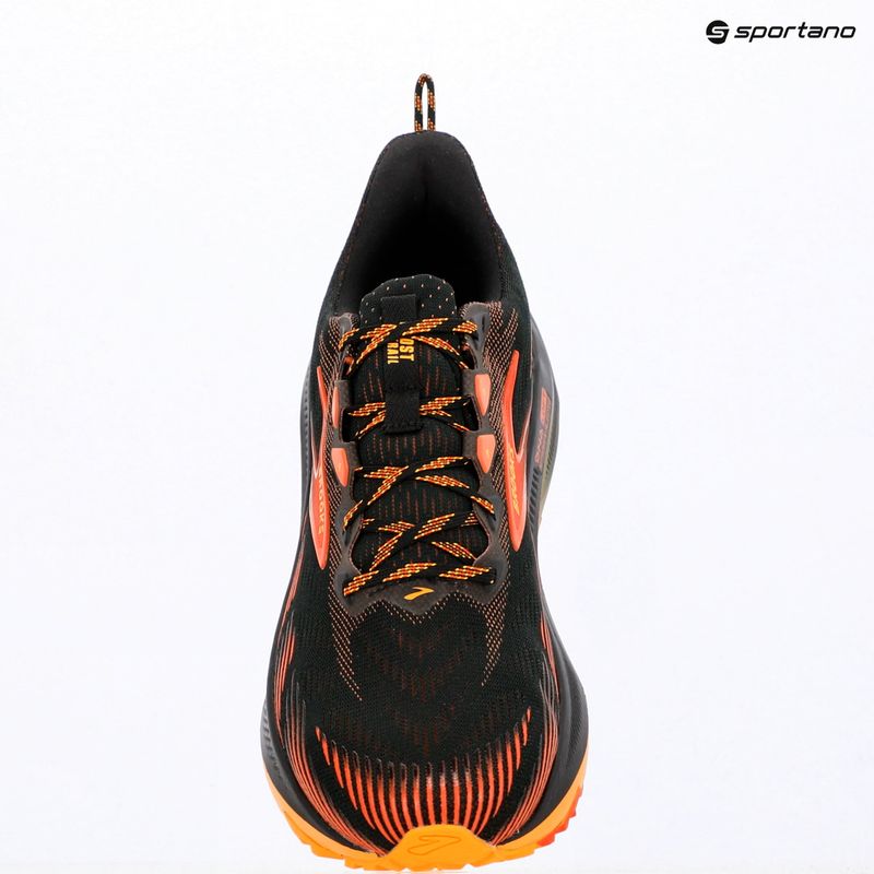 Buty do biegania męskie Brooks Ghost Trail black/red/orange 7