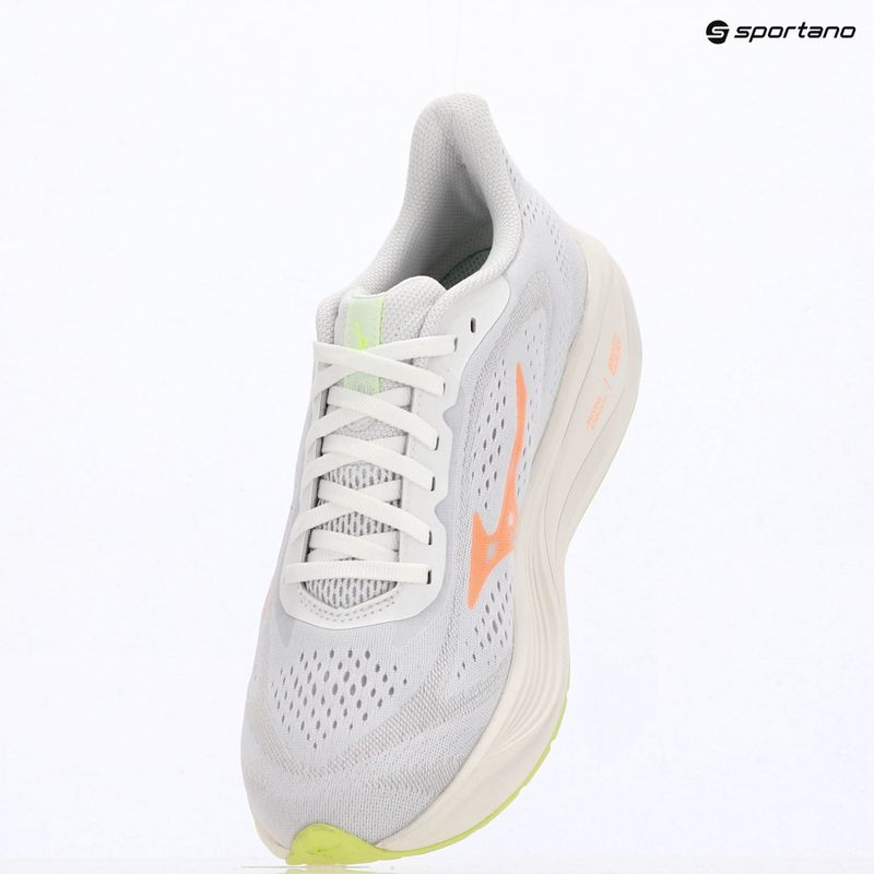 Buty do biegania damskie Mizuno Neo Cosmo 2 white/flamingo coral/lime pulp 9