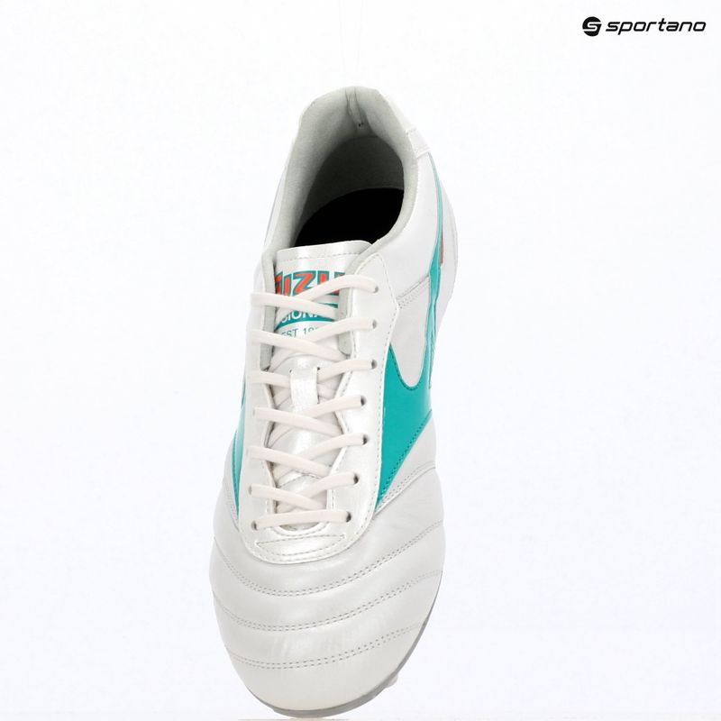Buty piłkarskie Mizuno Morelia II Elite FG white/arcadia/lava orange 9
