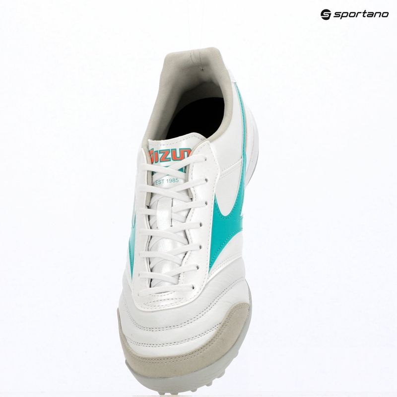 Buty piłkarskie Mizuno Morelia Sala Elite TF white/arcadia/lava orange 9