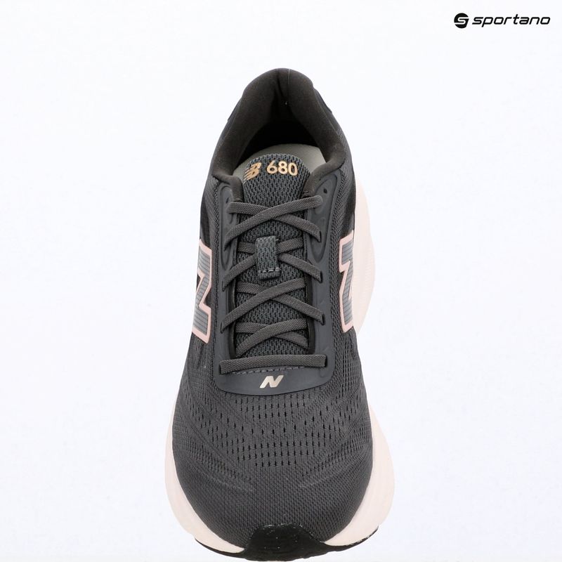 Buty do biegania damskie New Balance Fresh Foam 680's V9 black cement/pink salt 7