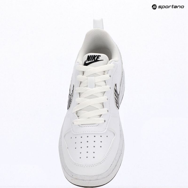 Buty dziecięce Nike Court Borough Low white/black 10