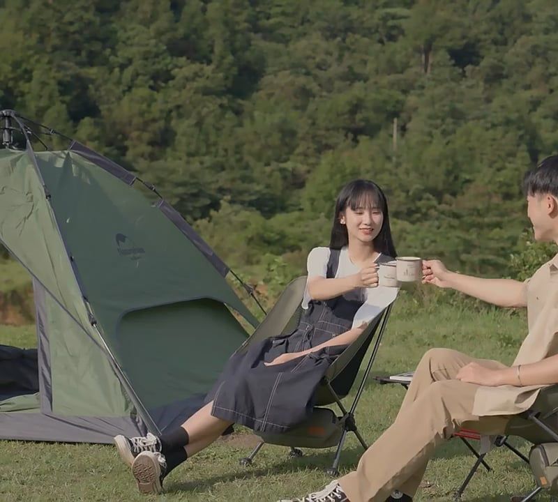Namiot kempingowy 3-osobowy Naturehike Pop-Up 3 Automatic forest green 9