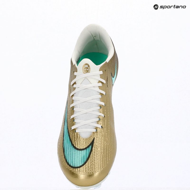 Buty piłkarskie męskie Nike Mercurial Superfly 11 Elite "Kylian Mbappé" FG metallic gold/green glow 9