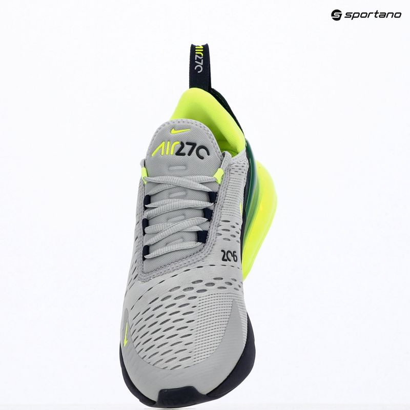 Buty męskie Nike Air Max 270 wolf grey/obsidian/volt 15
