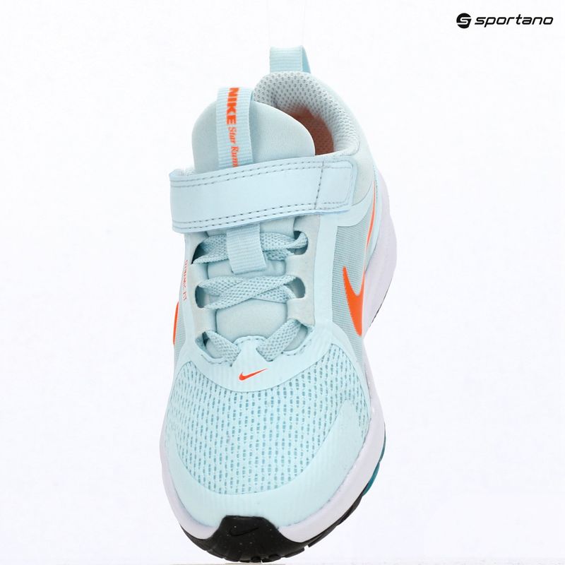Buty dziecięce Nike Star Runner 5 glacier blue/energy/black/total orange 8