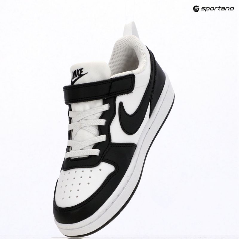 Buty dziecięce Nike Court Borough Low Recraft white/black 8