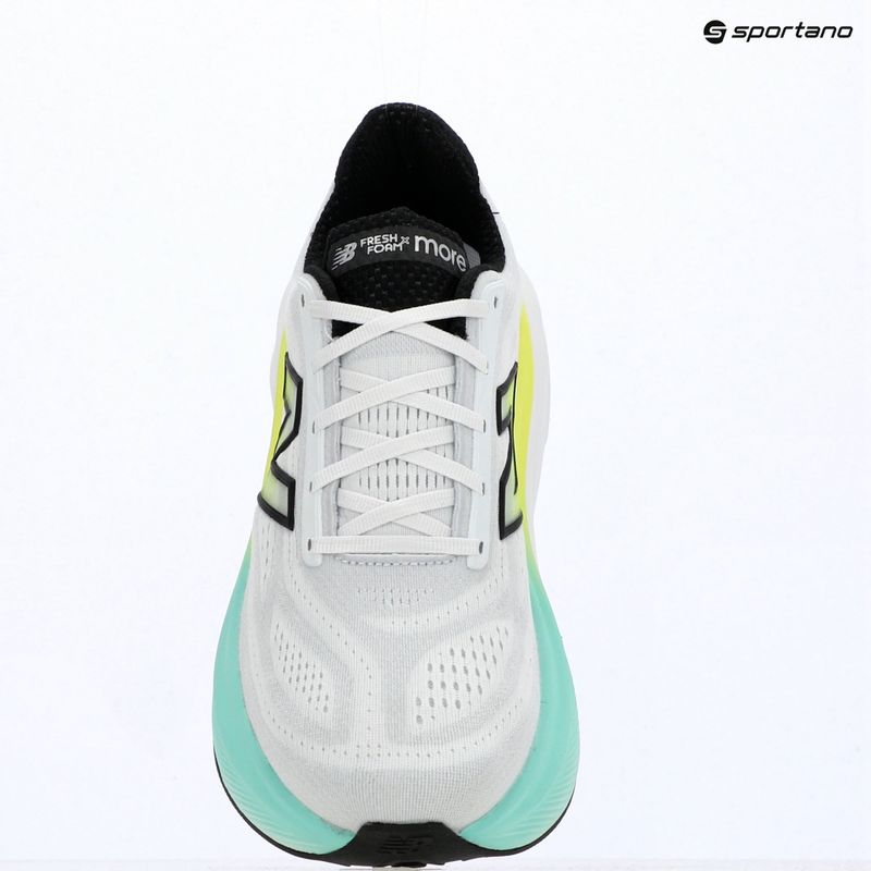 Buty do biegania męskie New Balance Fresh Foam More V6 white/bright mint 7