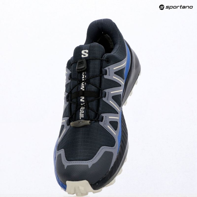 Buty do biegania męskie Salomon Speedcross Peak GTX blue nights/grisaille 14